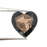 brown colour heart shaped diamond band heart shaped diamond engagement rings