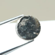 1.90 Ct Natural Black-Grey Colored Diamond Round Diamond For Engegament Ring 