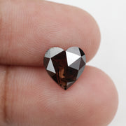 brown colour heart shaped diamond band heart shaped diamond engagement rings