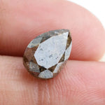 3.64 Ct pear cut brown natural diamond with soft warm tones and elegant sparkle for luxury jewelry