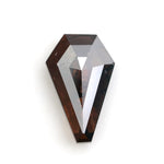 brown colour kite shaped diamond rings kite shaped diamond stud earrings