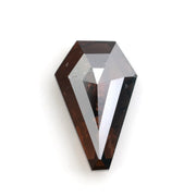 brown colour kite shaped diamond rings kite shaped diamond stud earrings