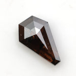 brown colour kite shaped diamond rings kite shaped diamond stud earrings