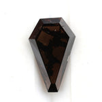 brown colour kite shaped diamond rings kite shaped diamond stud earrings