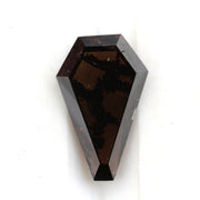 brown colour kite shaped diamond rings kite shaped diamond stud earrings
