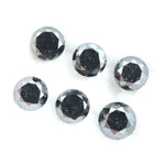 Natural round cut diamond loose stone for engagement ring with soft rounded shape