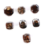 mix colour natural diamonds cushion and Asscher cut loose earth mined diamond stones for jewelry