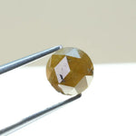 Natural 0.96Ct Yellow Colored Round Diamond Round Brilliant Cut Diamond Use For Custom Jewelry Making Loose Stone 