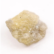 raw uncut diamond crystal showing natural rough diamond appearance yellow grey rough diamond 