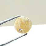 Natural 0.96Ct Yellow Colored Round Diamond Round Brilliant Cut Diamond Use For Custom Jewelry Making Loose Stone 