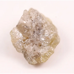 raw uncut diamond crystal showing natural rough diamond appearance yellow grey rough diamond 