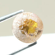 elegant round yellow diamond ring design for timeless jewelry style