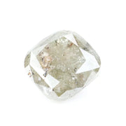 2.76 Ct cushion cut Grey natural diamond with brilliant sparkle and classic shape for luxury statement jewelry