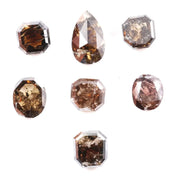 Mix colour natural diamond loose earth mined diamond with natural sparkle