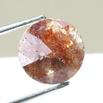 1.43ct round brilliant cut diamond brown colored diamond use for custom jewelry 