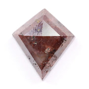 5.82 carat brown kite cut natural diamond loose stone with sharp geometric facets and warm earthy brilliance, ideal for custom engagement ring or bespoke fine jewelry design