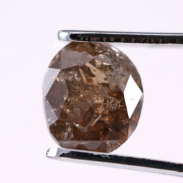 0.695 CT Oval Shape Brown Earth Mined Fancy Natural Diamond