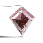 5.82 carat brown kite cut natural diamond loose stone with sharp geometric facets and warm earthy brilliance, ideal for custom engagement ring or bespoke fine jewelry design