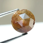 natural round shaped diamond 1.16ct brownish-yellow colored diamond use for jewelry loose stone 