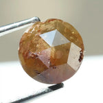 natural round shaped diamond 1.16ct brownish-yellow colored diamond use for jewelry loose stone 