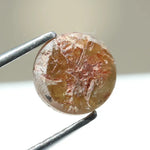 natural round shaped diamond 1.16ct brownish-yellow colored diamond use for jewelry loose stone 