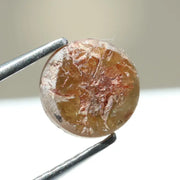 natural round shaped diamond 1.16ct brownish-yellow colored diamond use for jewelry loose stone 