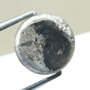 1.53ct black - brown colored diamond round brilliant cut diamond loose stone use for custom jewelry 