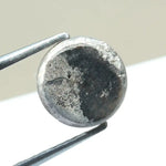 1.53ct black - brown colored diamond round brilliant cut diamond loose stone use for custom jewelry 