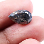 4.04 Ct brownish gray pear cut natural diamond loose uncut stone for custom jewelry and engagement rings