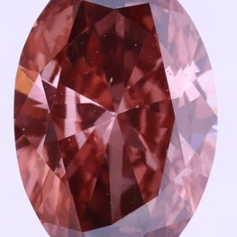 1.71 Carat Fancy Color Oval Shape Lab Grown Diamond