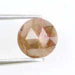 natural round shaped diamond 1.16ct brownish-yellow colored diamond use for jewelry loose stone 