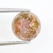 natural round shaped diamond 1.16ct brownish-yellow colored diamond use for jewelry loose stone  