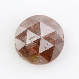 fancy 1.64ct brownish-grey natural rose cut diamond use for custom jewelry loose stone sparkle 