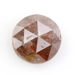 fancy 1.64ct brownish-grey natural rose cut diamond use for custom jewelry loose stone sparkle  