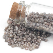 grey brown color uncut diamond 