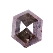 1.93 Ct natural brown diamond hexagon cut diamond, loose pear diamond, loose pink diamonds, december birthstone, july birthstone, loose raw diamonds.