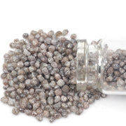 grey brown color uncut diamond 