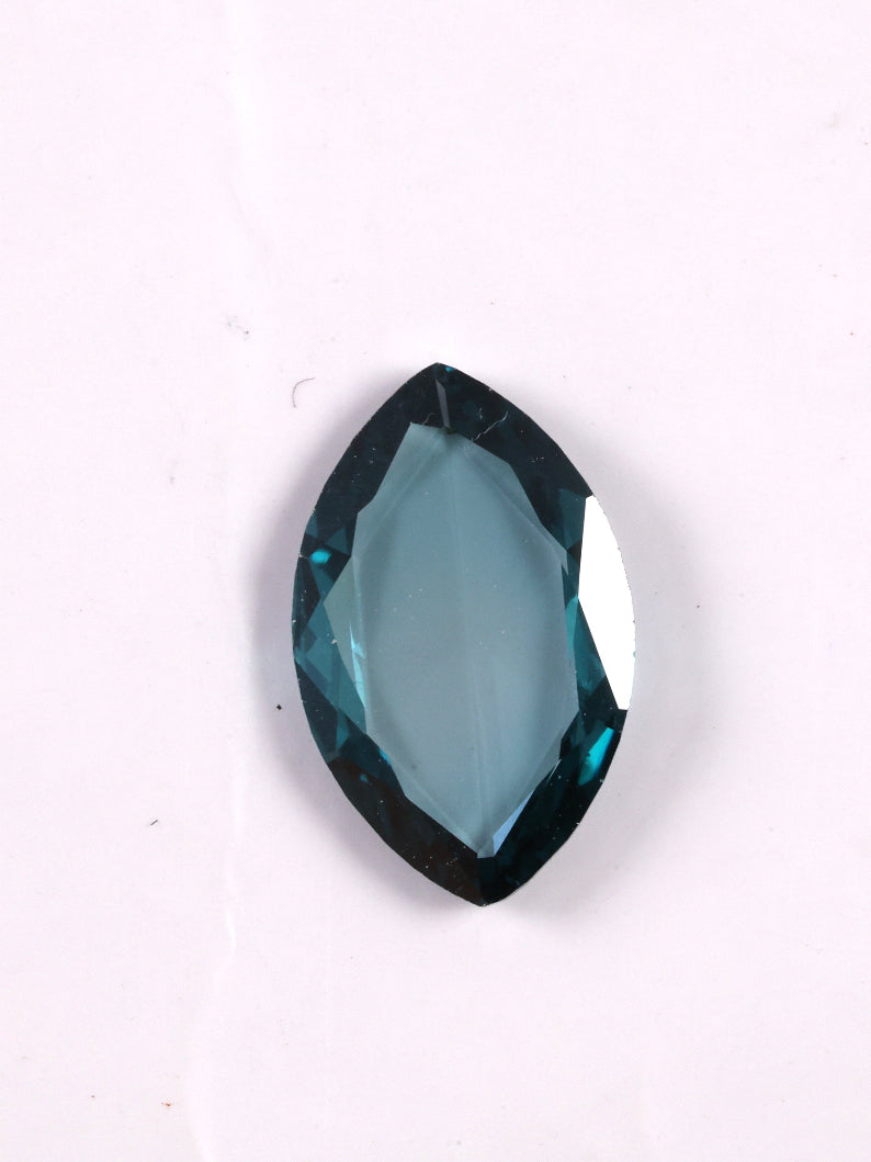 0.59 CT Marquise Cut Fancy Blue Lab Grown Diamond