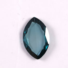 0.59 CT Marquise Cut Fancy Blue Lab Grown Diamond