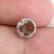 fancy 1.64ct brownish-grey natural rose cut diamond use for custom jewelry loose stone sparkle  