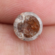 fancy 1.64ct brownish-grey natural rose cut diamond use for custom jewelry loose stone sparkle  