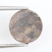 loose stone 1.60ct round rose cut diamond natural diamond brownish-grey diamond for fine jewelry 