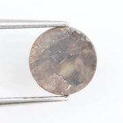 loose stone 1.60ct round rose cut diamond natural diamond brownish-grey diamond for fine jewelry 
