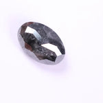 Grey oval cut rustic 2.48 Ct natural diamond – raw natural diamond, oval cut diamond, vs1 natural diamond.