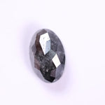 Grey oval cut rustic 2.48 Ct natural diamond – raw natural diamond, oval cut diamond, vs1 natural diamond.