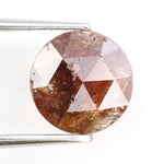 1.43ct round brilliant cut diamond brown colored diamond use for custom jewelry 