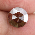 1.43ct round brilliant cut diamond brown colored diamond use for custom jewelry 