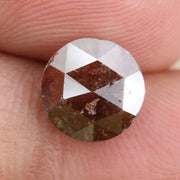 1.43ct round brilliant cut diamond brown colored diamond use for custom jewelry 