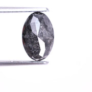2.48 Ct Black Colored Diamond Pear Shaped Diamond Use For Jewerlly Handmade 