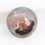 0.78 carat brownish black natural diamond round cut loose stone with subtle dual tone color blend